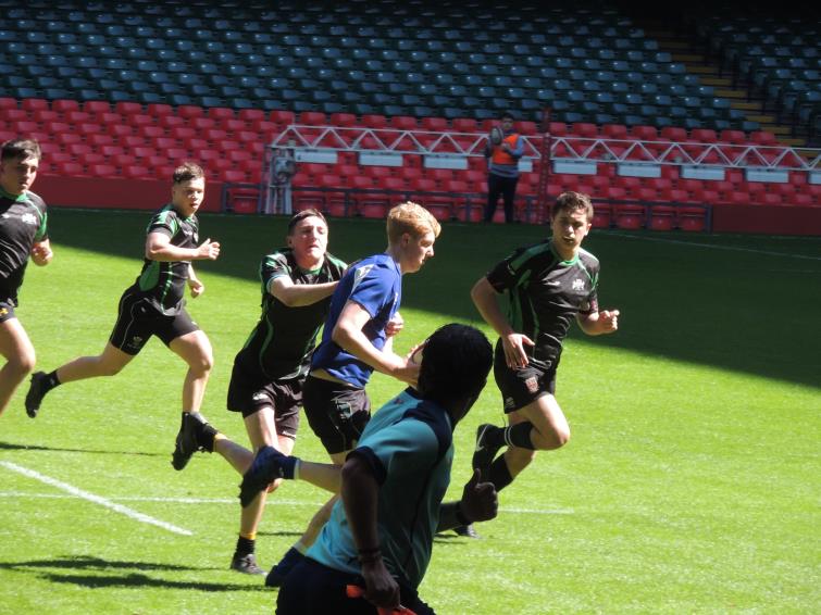 Ysgol Greenhill on the charge