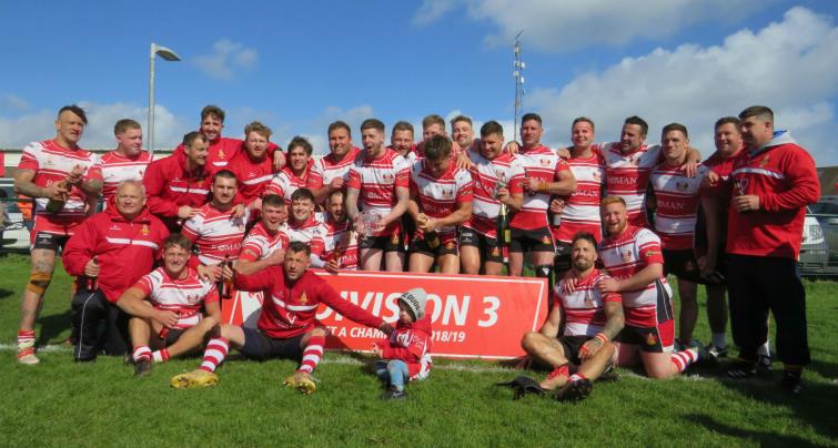 2019 Division 3 West A Champions Milford Haven