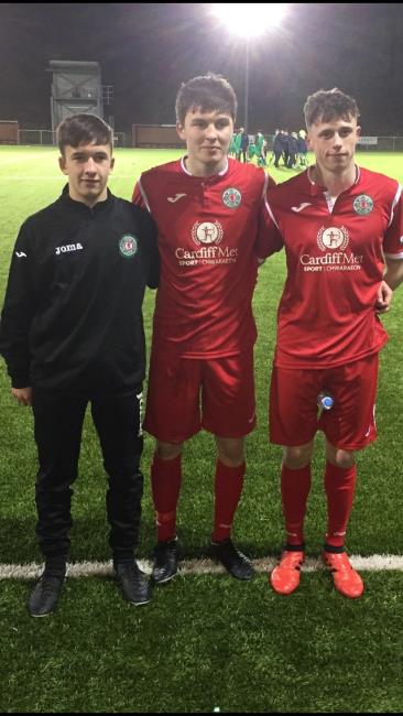 Ben Fawcett, Alaric Jones and Jack Wilson