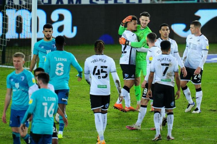 Swans settle for a point against The Cherries