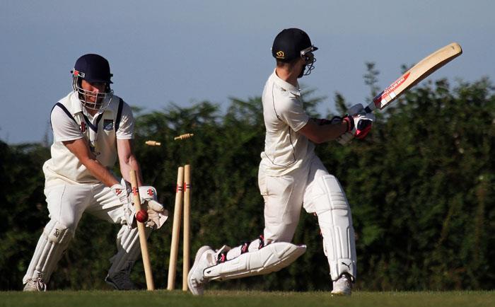 wickets dismantled