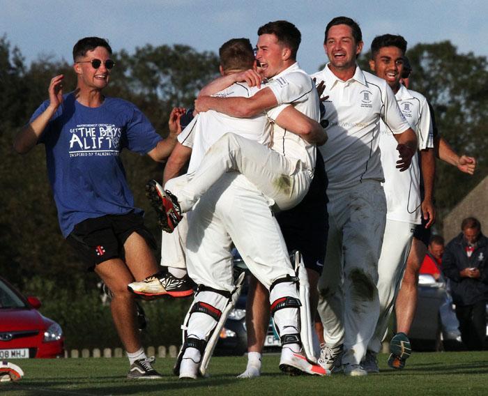 Haverfordwest celebrate winning Bowl final